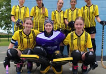 Farnham Roller Hockey Club's under-15/under-17 female team impress at Burwell tournament