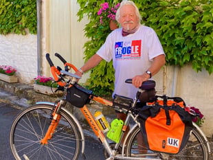 Les, 75, gears up for 2,000-mile charity bike ride