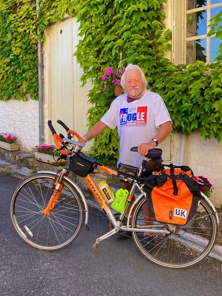 Les Causton training for his LEFRO'GLE
