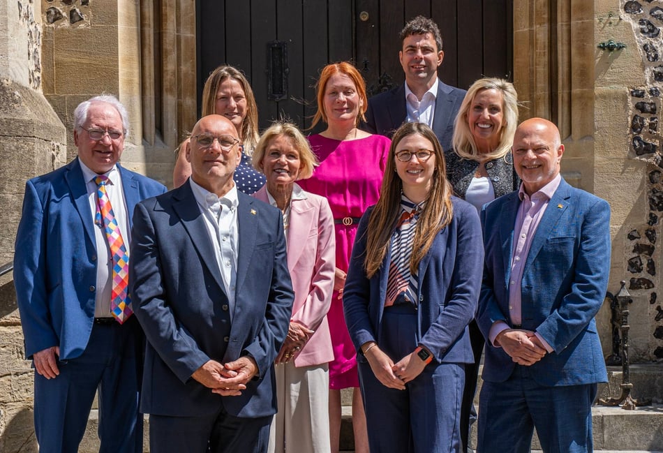 <p>Hampshire County Council cabinet members.</p>