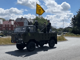 Alton man to carry Royal Hampshire Regimental Standard in convoy