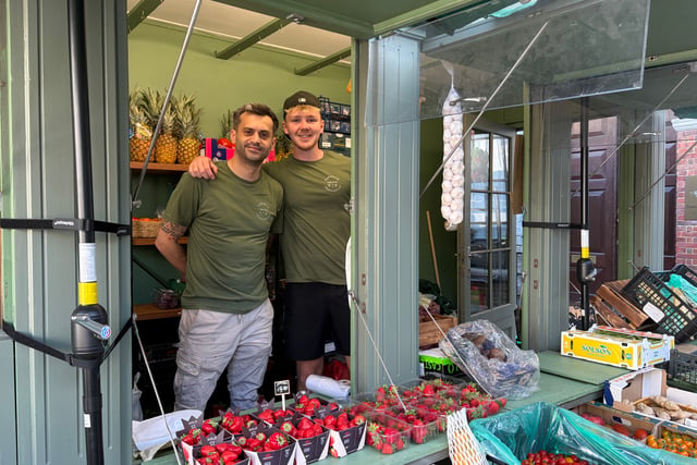 Living on the veg: Couple bring greengrocer to Castle Street