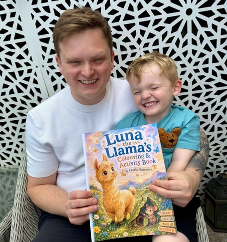 Charlie Arlo Burrowes Tongham Llama Book