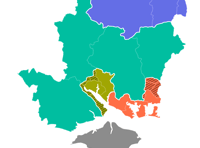 <p>Option1a Existing Boundaries. </p>