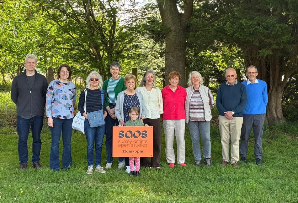 <p>The North Farnham artists.</p>