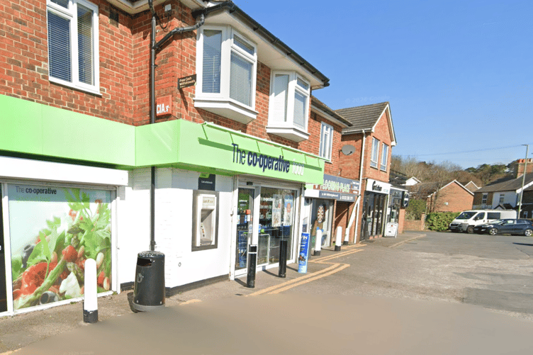 The Co-op store in Heath End, Farnham