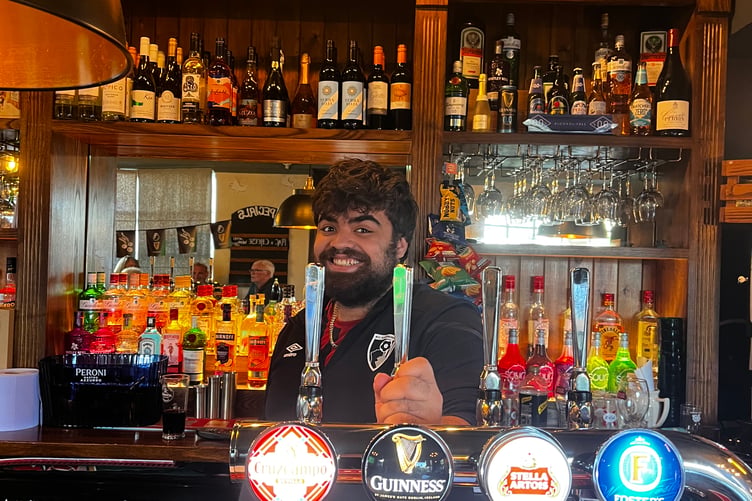 The Albion bartender Aiden Sweeny.