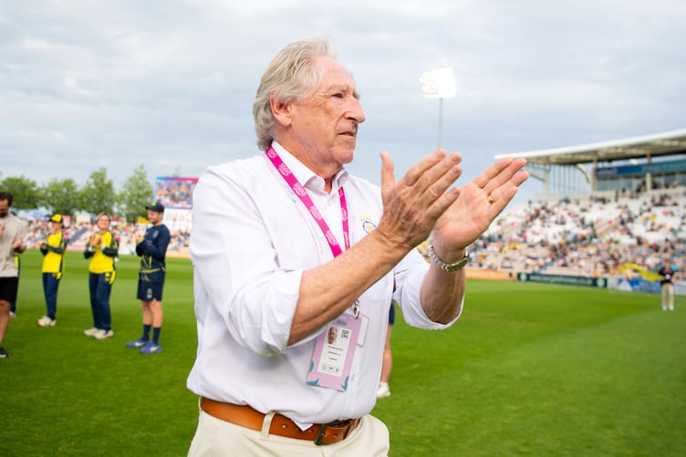 Hampshire chairman Rod Bransgrove has stepped down after 26 years in the role (Photo: Hampshire Cricket/Rod Bransgrove)