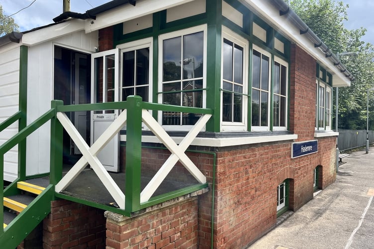 Haslemere Signal Box is now a museum.