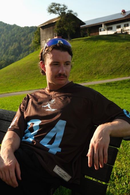 Aiden Lucas, 25, of Alton, who had a liver transplant as a child.