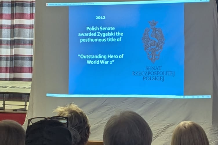Zygalski Polish honours Liss