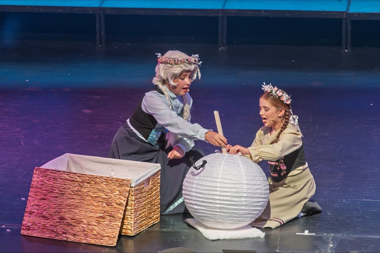 Elsie-Marie Moody as Young Anna in Frozen - The West End Musical, July 2026.
