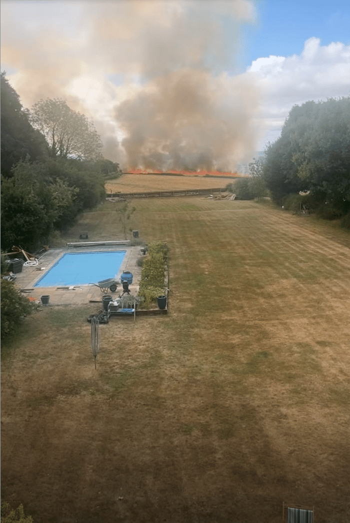 Fire, Medstead, July 30th 2026.