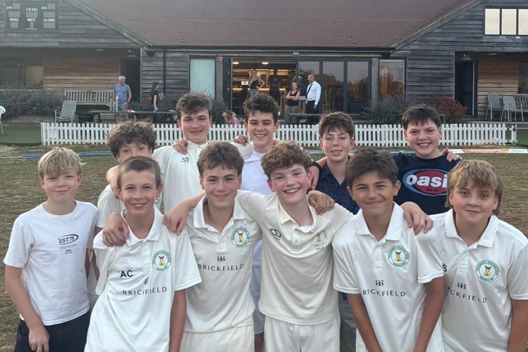 Fernhurst's under-13s won Tier Two South West