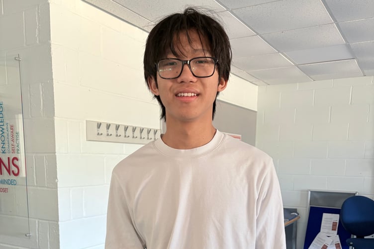 Milan Limbu Farnham College A-Level results