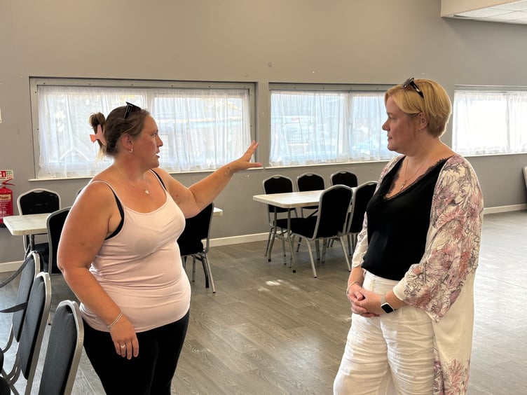 Guildford MP Zoe Franklin meets her constituents.