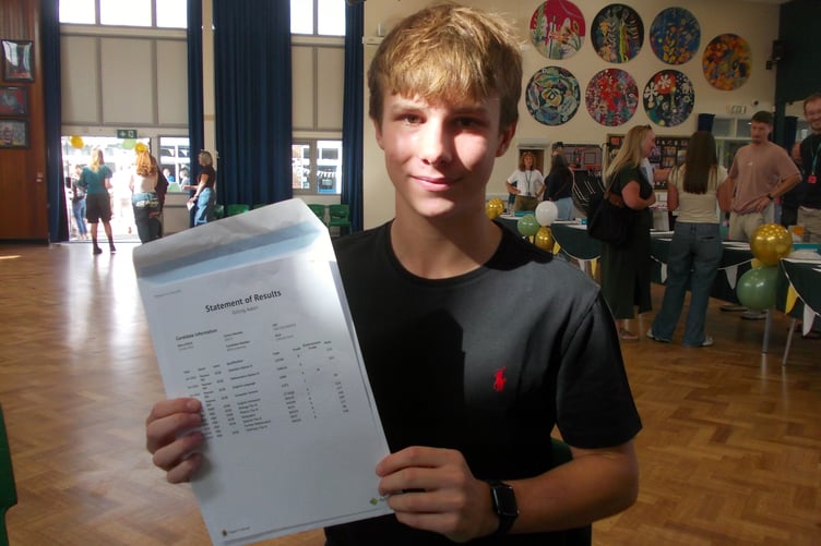 Adam Girling, Eggar’s School, August 20th 2026.