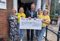 Hygiene Bank gets a £500 helping hand from Farnham Town Council
