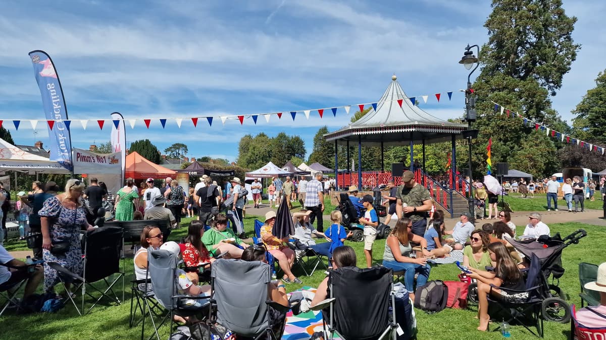 Free food and drink festival in Public Gardens