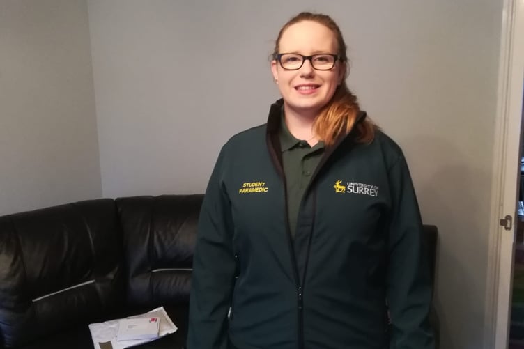 Lucy Gatward paramedic Surrey