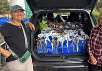 Every little helps: Bordon Tesco shoppers donate 600kg of groceries to food bank