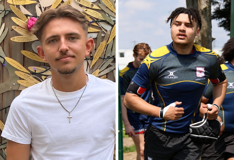 <p>Woking 19-year-olds Joshua Farris and McKenzie Graham (Max) Redding, who both died in a road collision on August 21.</p>