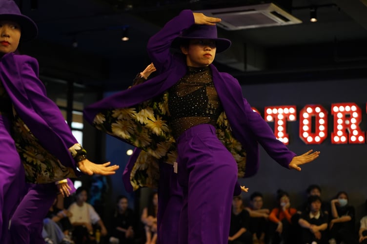 Farnham-based dancer Wei Yuan.
