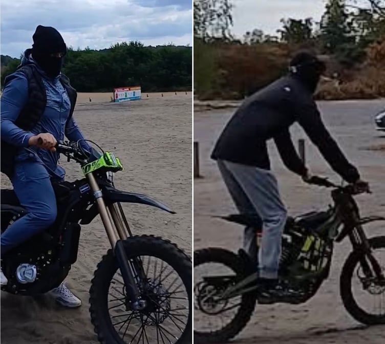 FH Frensham Common Illegal biking Surrey Police