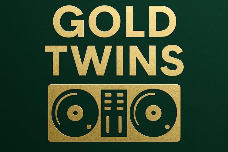 The Gold Twins of Farnham's logo