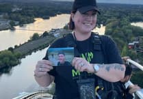 Surrey mum climbs Thorpe Park rollercoaster to honour son who died aged 25