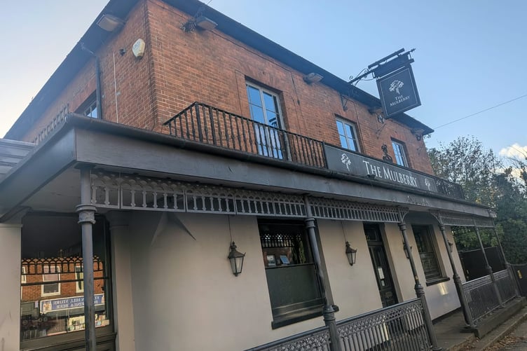 The Mulberry Pub on Station Hill in Farnham