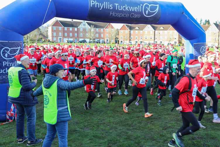 Phyllis Tuckwell Santa Run