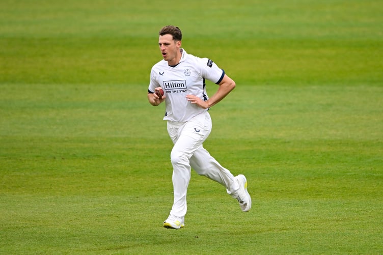 During the Rothesay County Championship match between Hampshire and Nottinghamshire at Utilita Bowl.