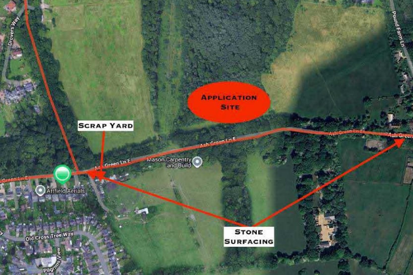 Traveller site approved near Surrey village after land shortage