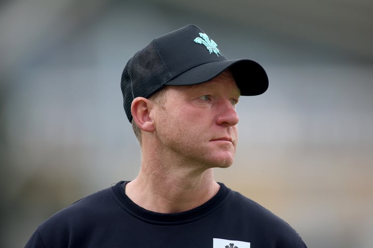 LONDON, ENGLAND - SEPTEMBER 17: Surrey Head Coach Gareth Batty at The Kia Oval on September 17, 2025 in London, England. (Photo by Tom Dulat/Getty Images for Surrey CCC)